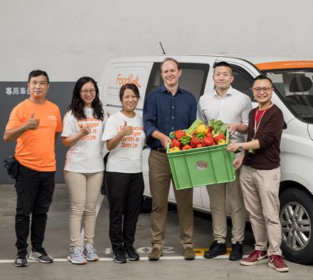Goodman Hong Kong Donation to Foodlink